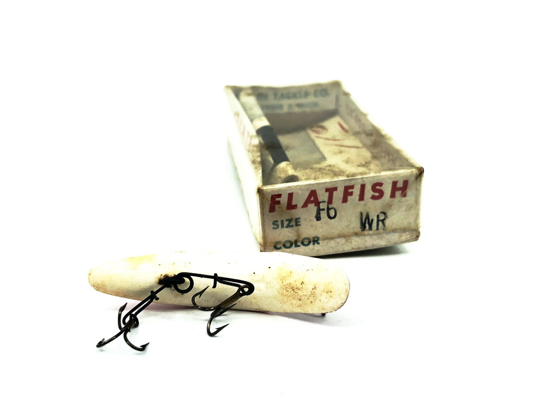 Helin Flatfish F6, WR White/Red Color in Box