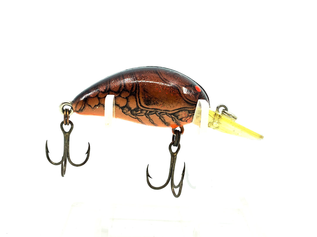 Bomber Model A 5A, XC4 Dark Brown Craw Orange Belly Color Screwtail Model