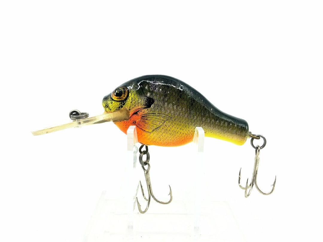 Bagley Small Fry 3DSF1, BR9 Bream on Chartreuse Color