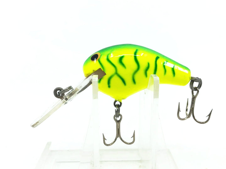 Bagley DKB1-LG9T Diving Killer B1 in Lime Green on Charteuse / Stripes Color