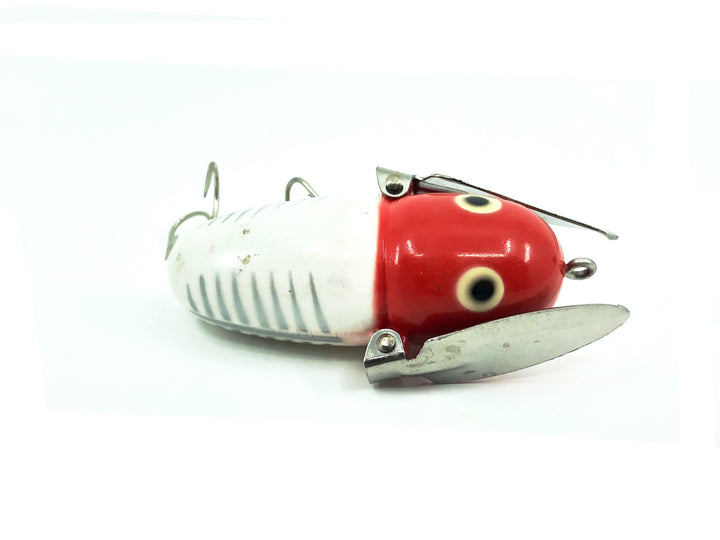 Heddon Crazy Crawler, XRW White Shore Minnow Color