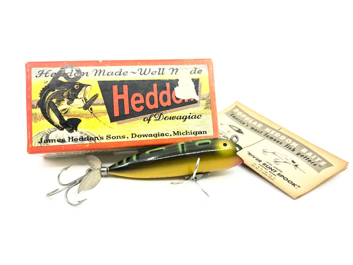 Heddon Spinning Darting Zara S9210, BF Bullfrog Color w/ Box & Insert