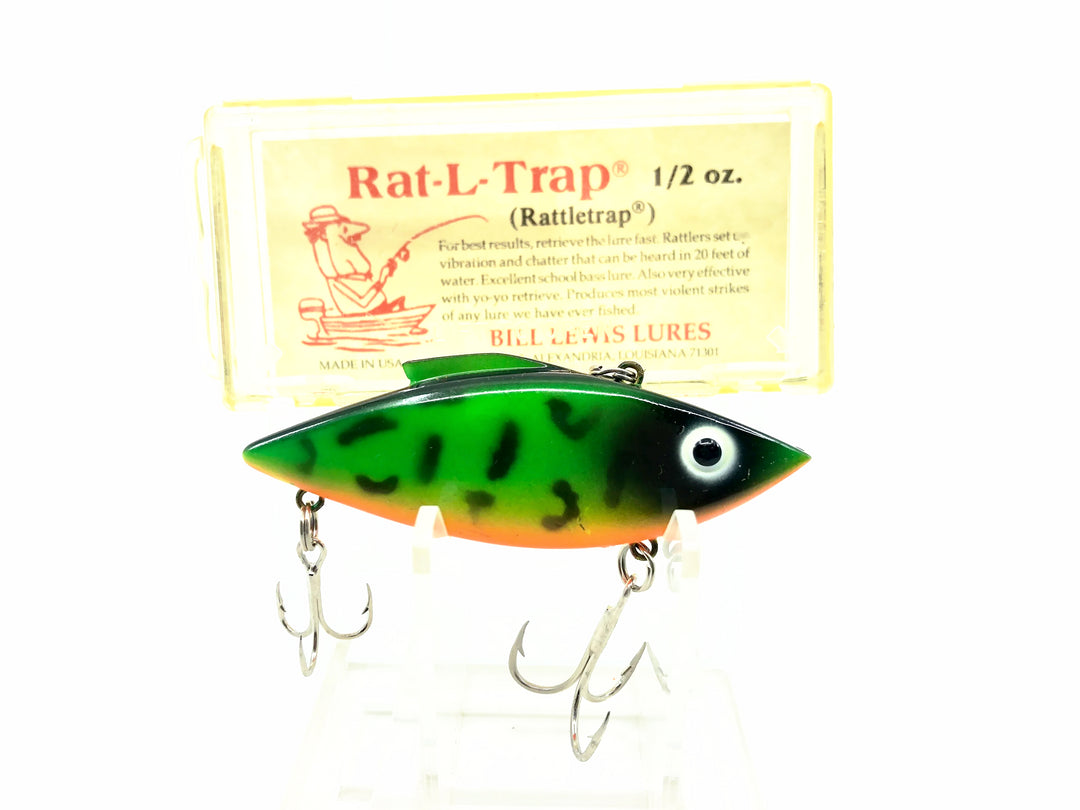 Bill Lewis Rat-L-Trap, #22 Fire Tiger Color w/Box