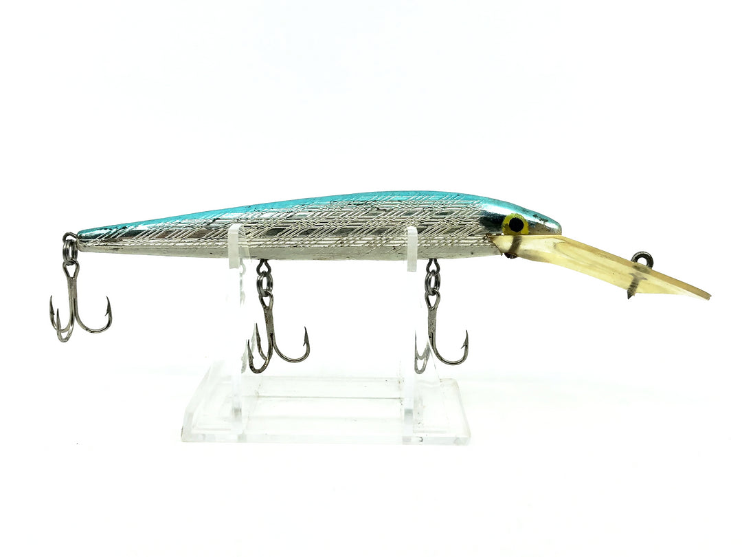 Rebel Spoonbill Minnow D20S, #03 Silver/Blue Back Color