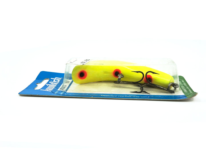 Kwikfish K11 YF Yellow Fluorescent Color on Card New Old Stock