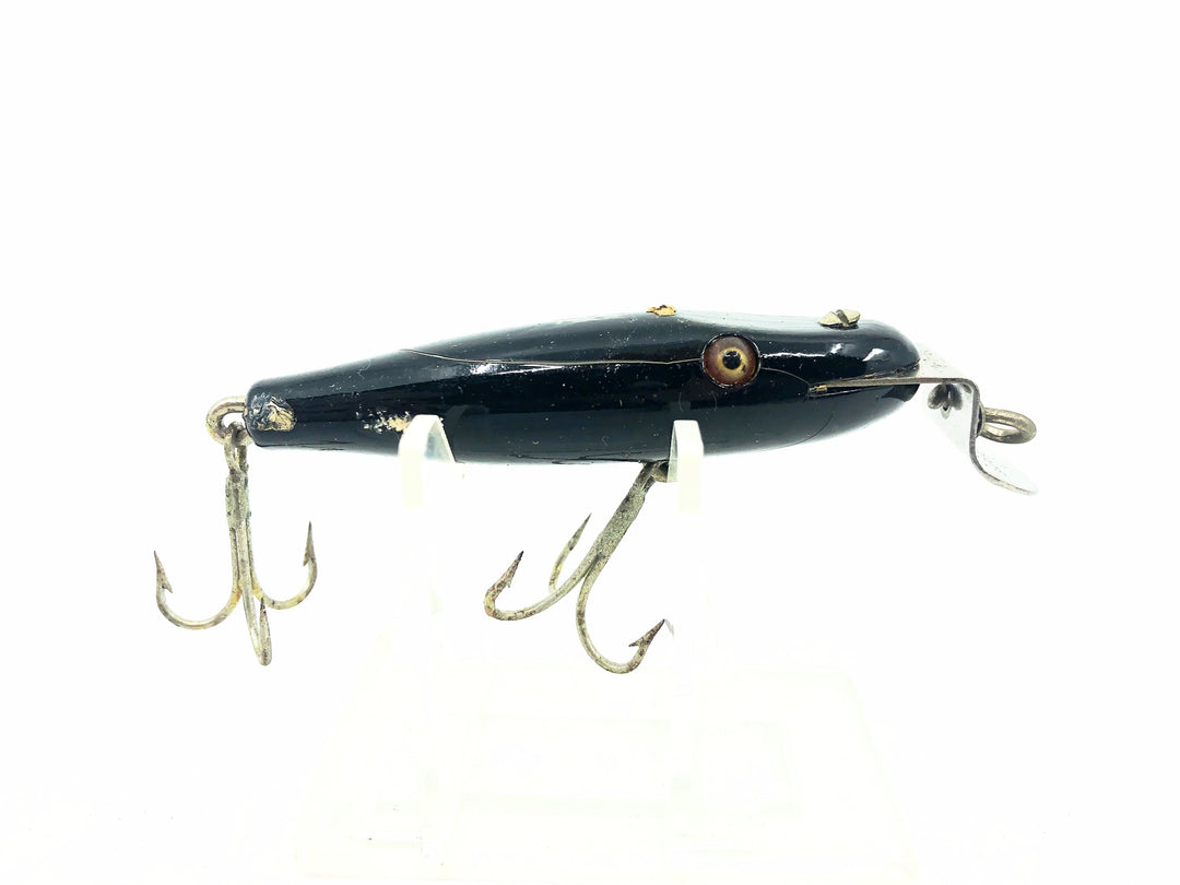 Creek Chub Midget Pikie 2200, #13 All Black Color