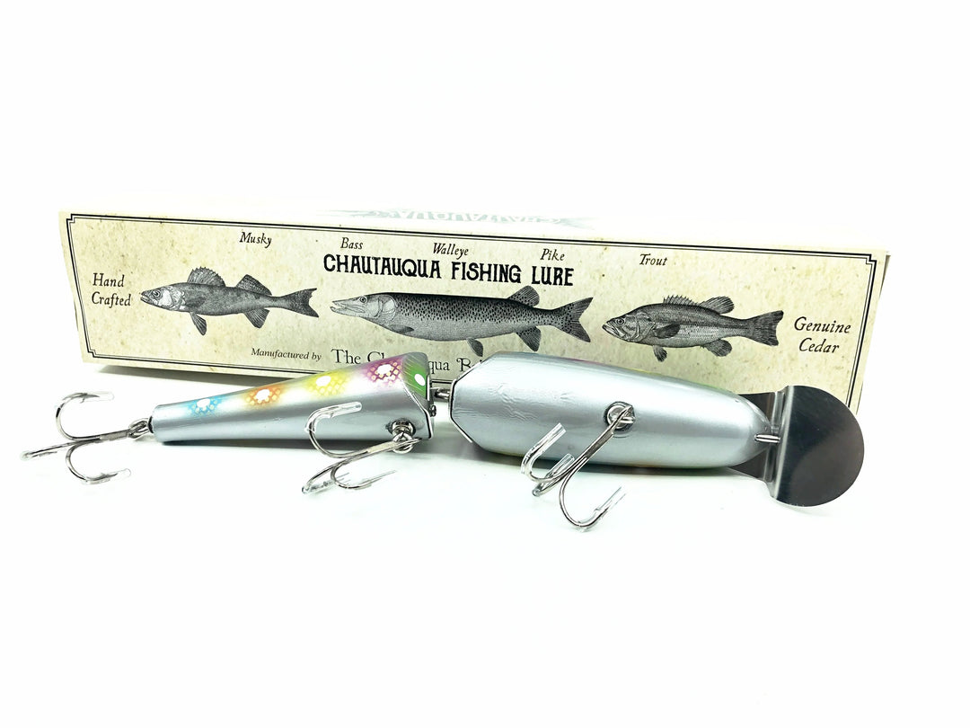 Jointed Chautauqua 8" Shallow Diver, U.A.P Color