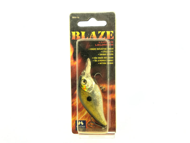 Rattlesnake Tackle Co. Blaze 2 1/4" Crankbait, Gold/Black/Orange Belly Color on Card