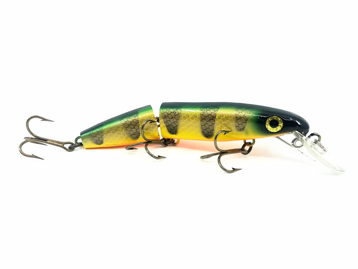 Joe Bucher Tackle Co. Buchertail Jointed Depth Raider 8", Perch Color