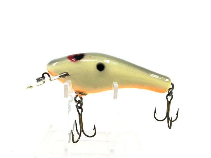 Poe's Super Cedar Shallow Bait, #40 Grey Pearl White/Hot Belly Color