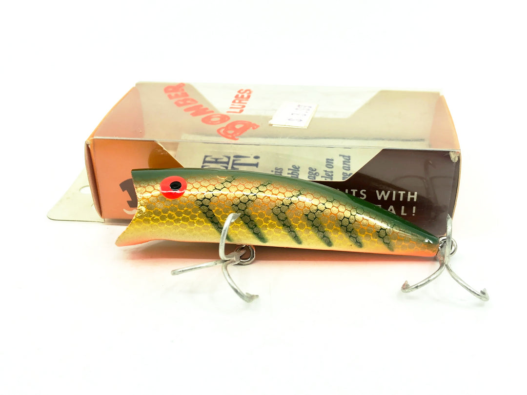 Bomber Popper 3T, 3T07 Yellow Perch Color with Box