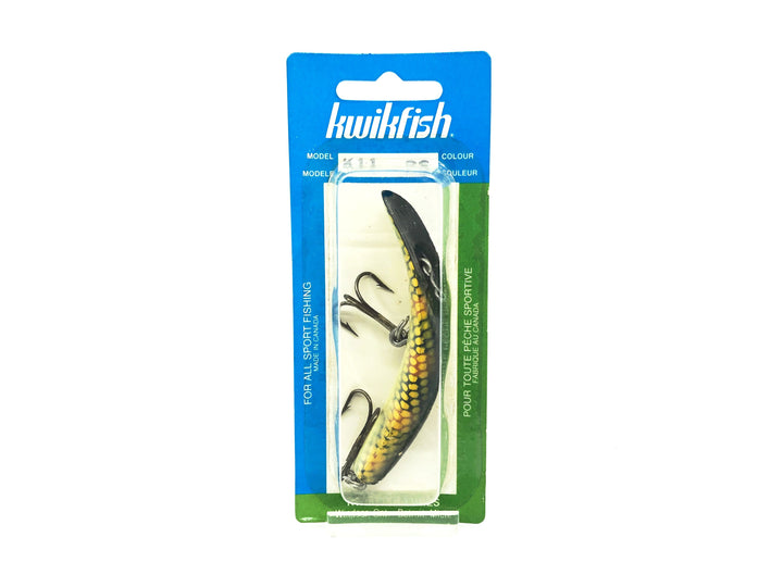 Kwikfish K11 PS Perch Scale Color on Card New Old Stock