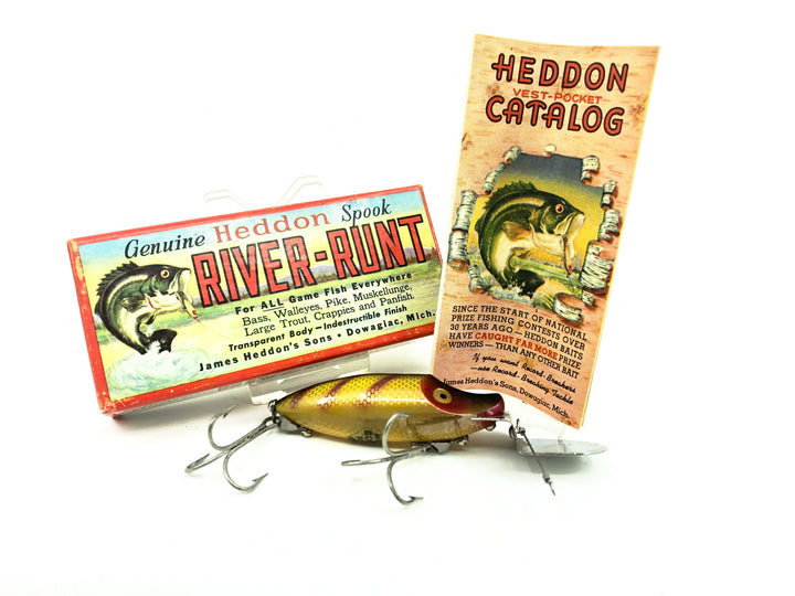 Heddon River Runt D9110-L Perch Color, with Box