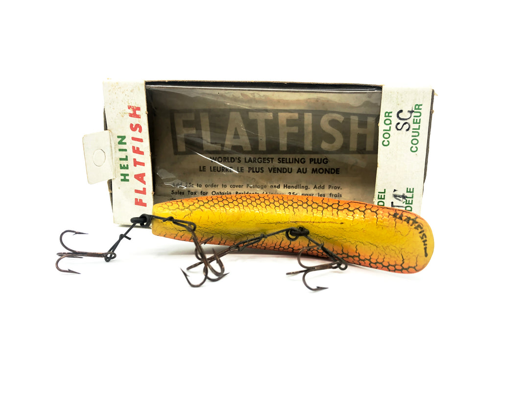 Helin Flatfish T4, SC Scale Finish Color with Box