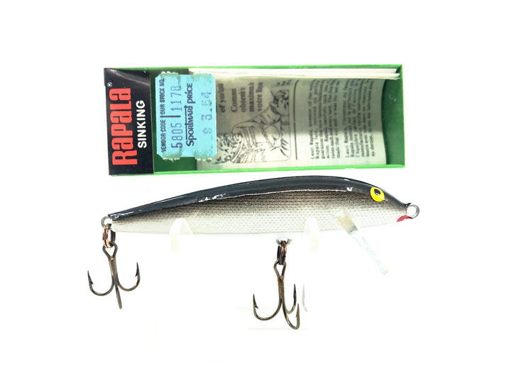 Rapala Countdown CD-9, S Silver Color with Box