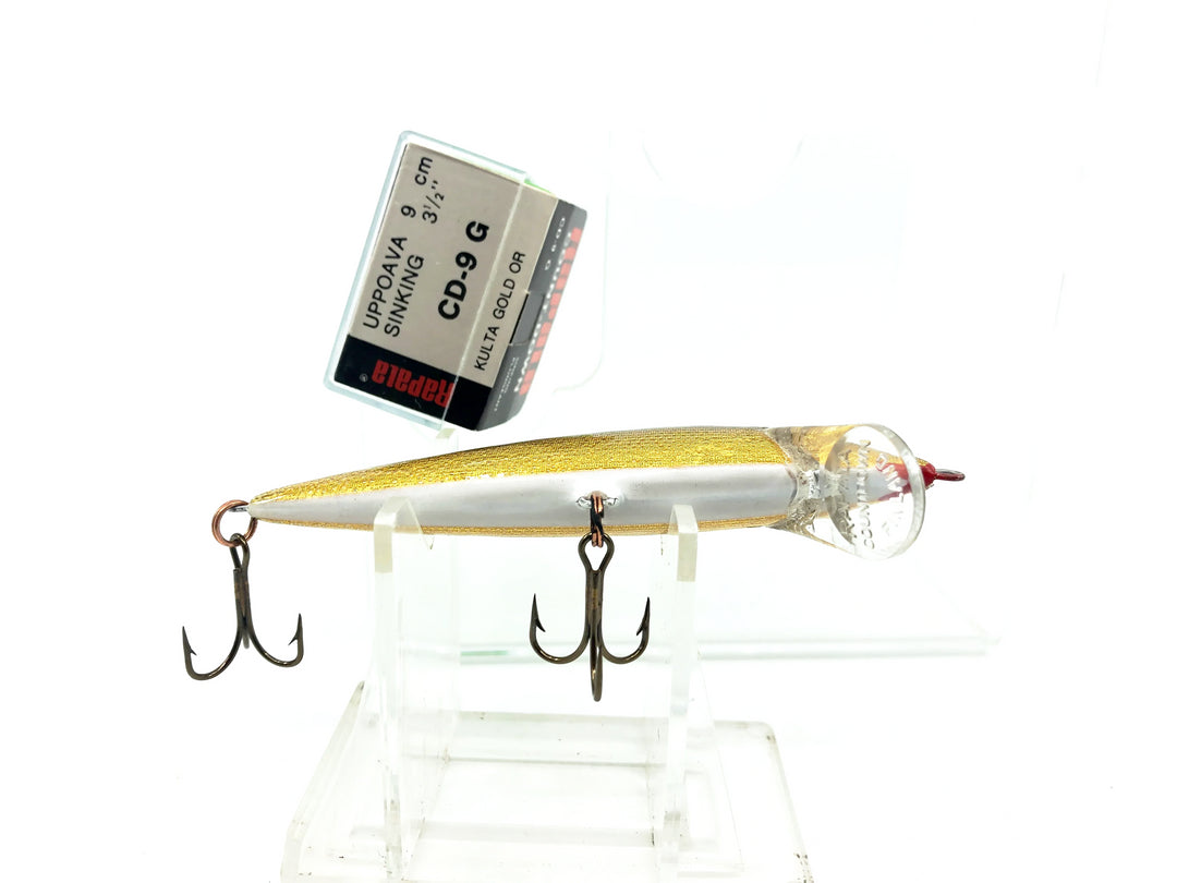 Rapala Countdown CD-9, G Gold Color with Box