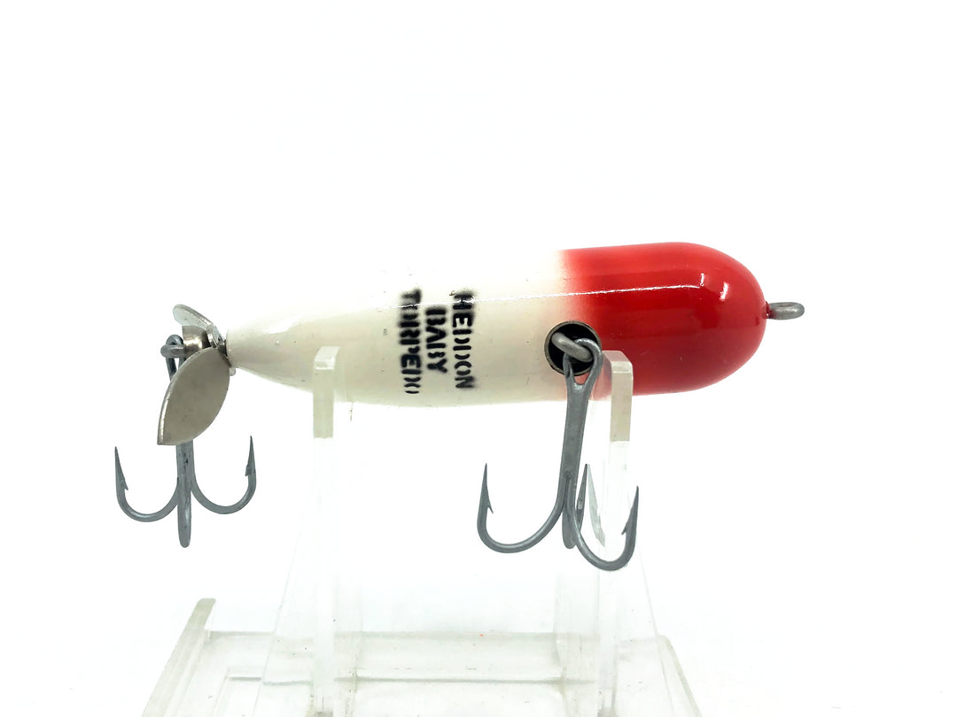 Heddon Baby Torpedo 361, RH Red Head/White Color