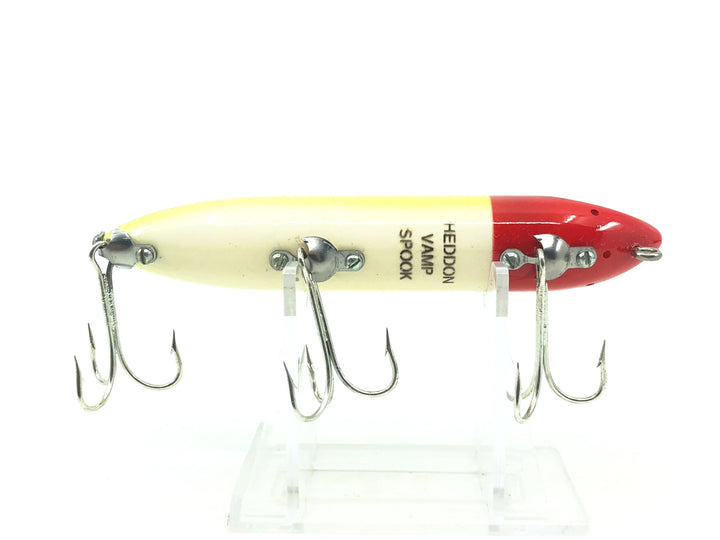 Heddon No-Lip Vamp Spook JRH-Frog Scale/Red Head Color