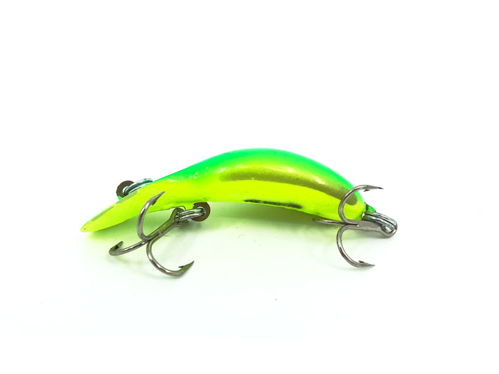 Heddon Tiny Tad, FY Chartreuse Mullet Color