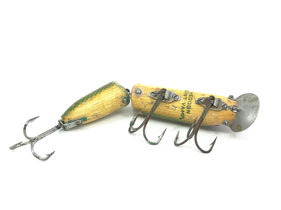 Heddon Jointed Vamp, L Perch Shiner Color, Two Piece Hardware