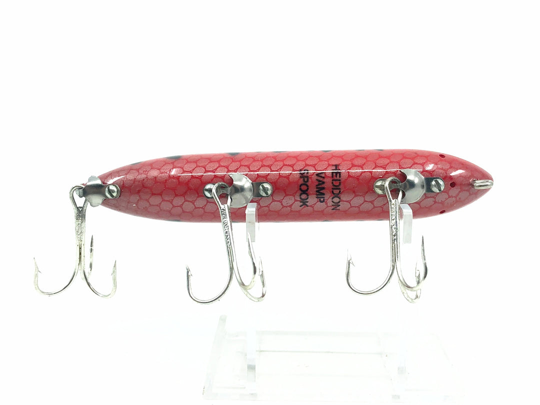 Heddon No-Lip Vamp Spook RRGY-Red/Gold/Black Coach Dog Color