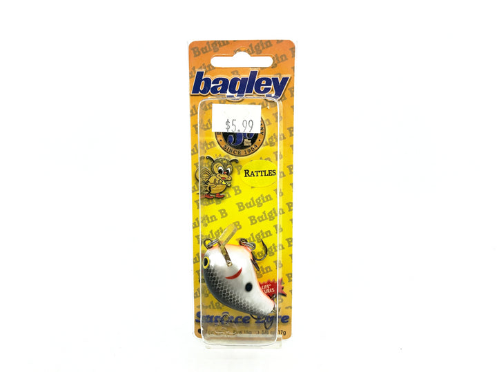 Bagley Bulgin B1 BLB1R-04, Black on White Shad Color on Card