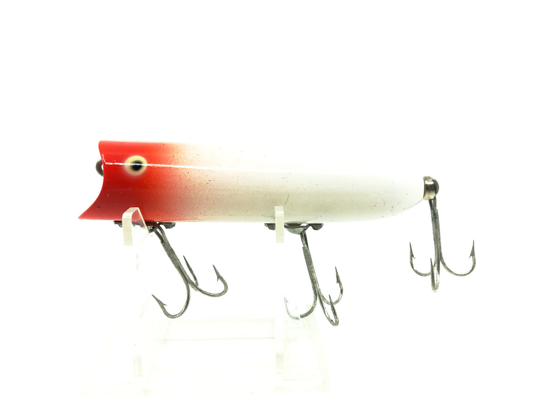 Heddon Lucky 13, RH Red Head/White Color