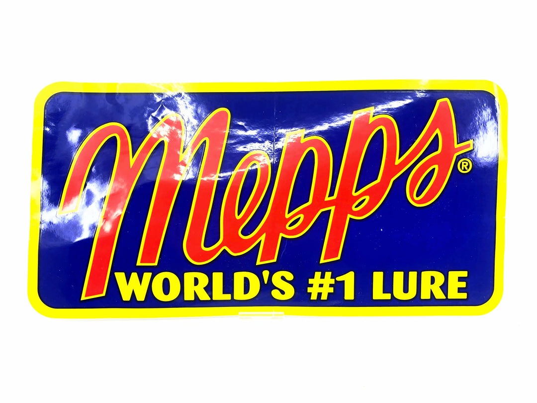 Mepps World's # 1 Lure Decal