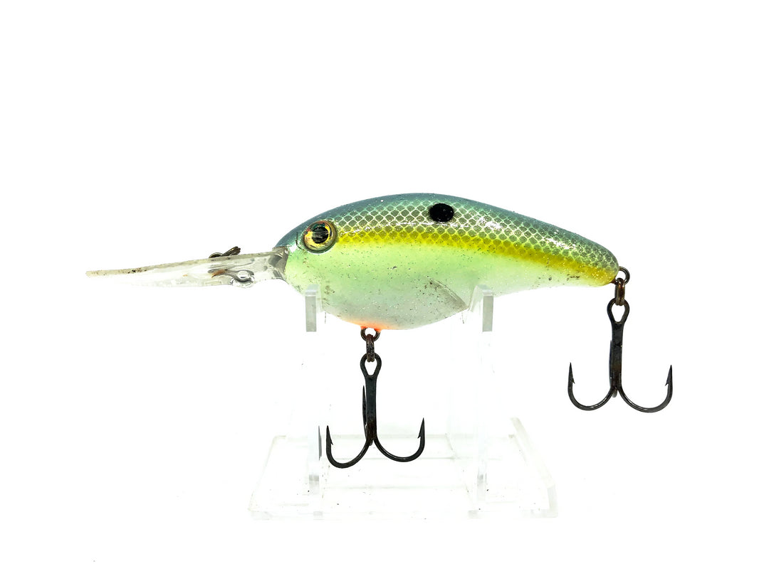 Strike King 6XD Hard Knock Crankbaits, #538 Chartreuse Sexy Shad Color