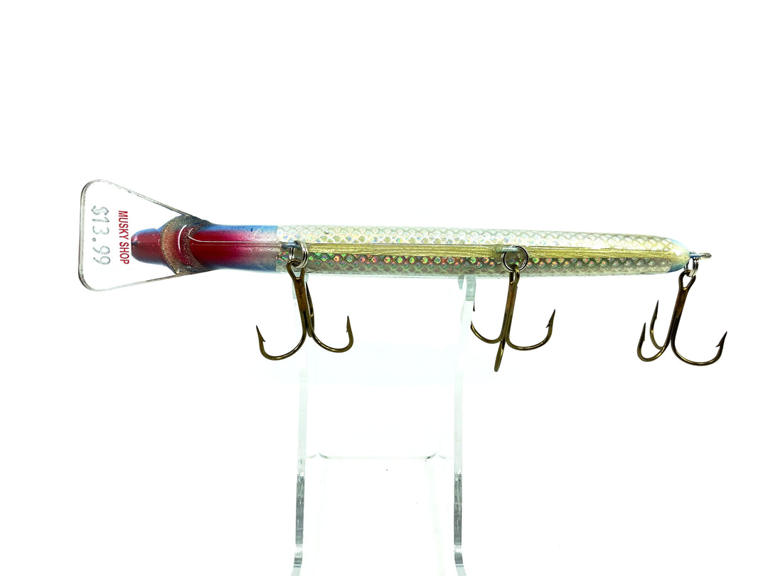 Slammer 7" Prism Minnow Lure, Prism Blue