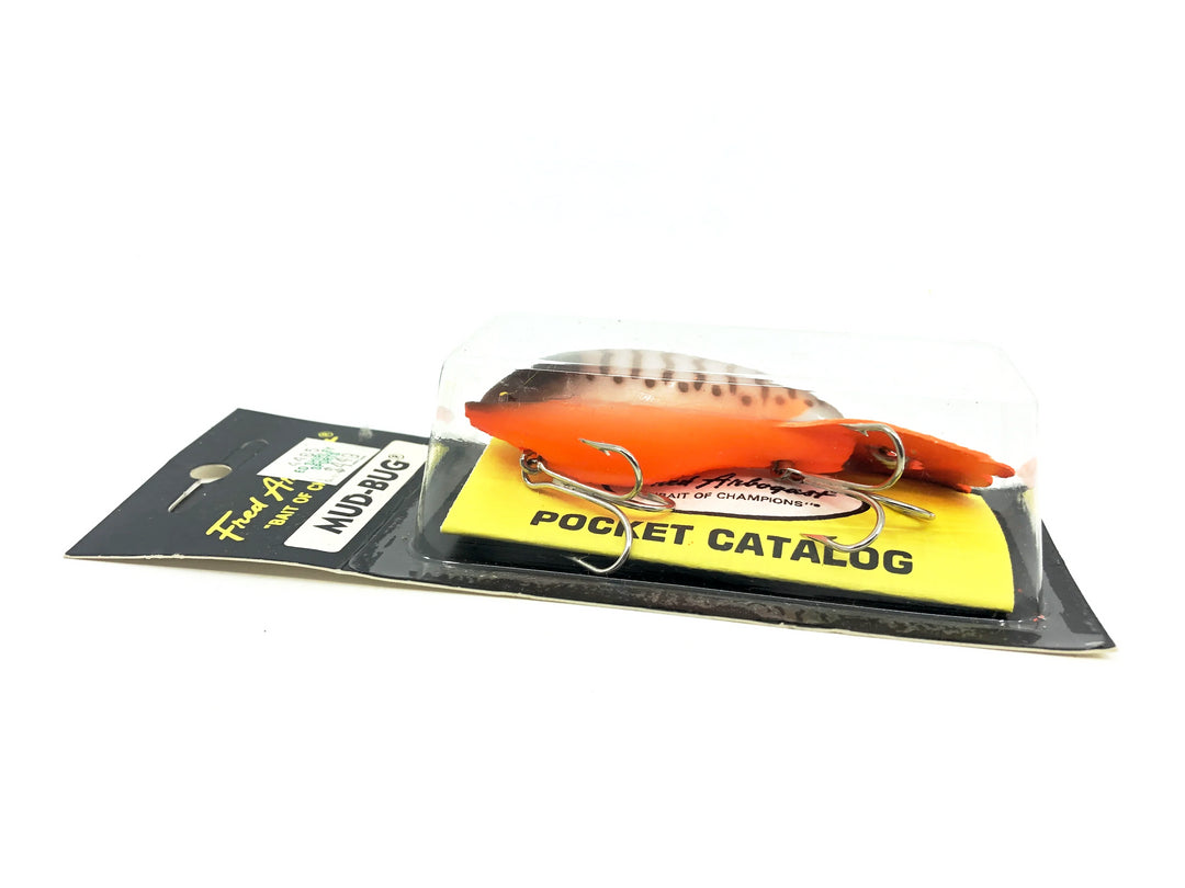 Arbogast Mud Bug, Brown Crawdad Color on Card