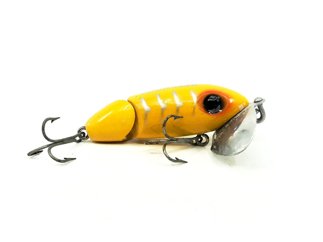 Arbogast Jointed Jitterbug, Yellow Shore Minnow Color