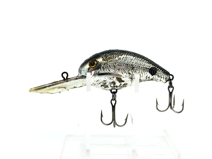 Cotton Cordell 4400 Deep Big-O, Color 04 Chrome/Black Back Dot on Tail