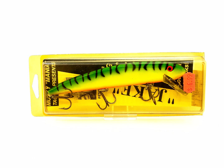 Jake 6" Musky Bait, Redhorse Color New on Card