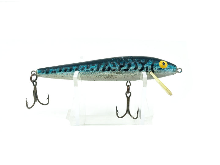 Rebel Floating Minnow F10, #13 Silver/Blue/Black Stripes Color