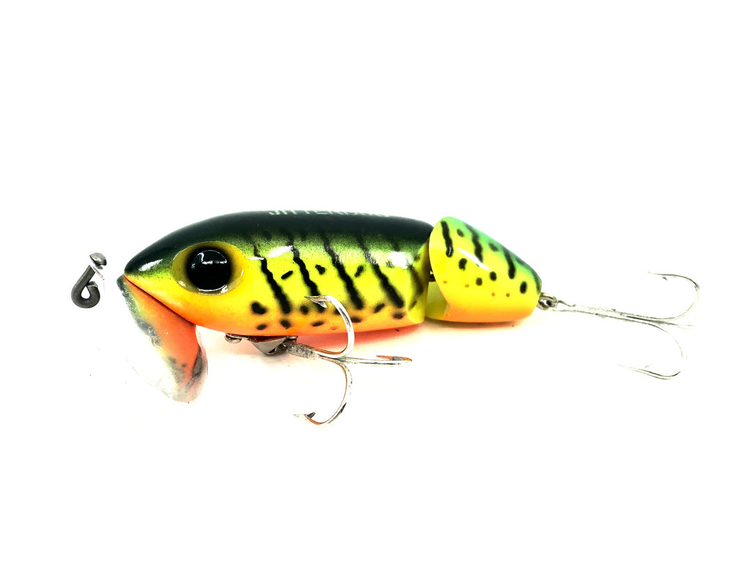 Arbogast Jointed Jitterbug, Firetiger Color