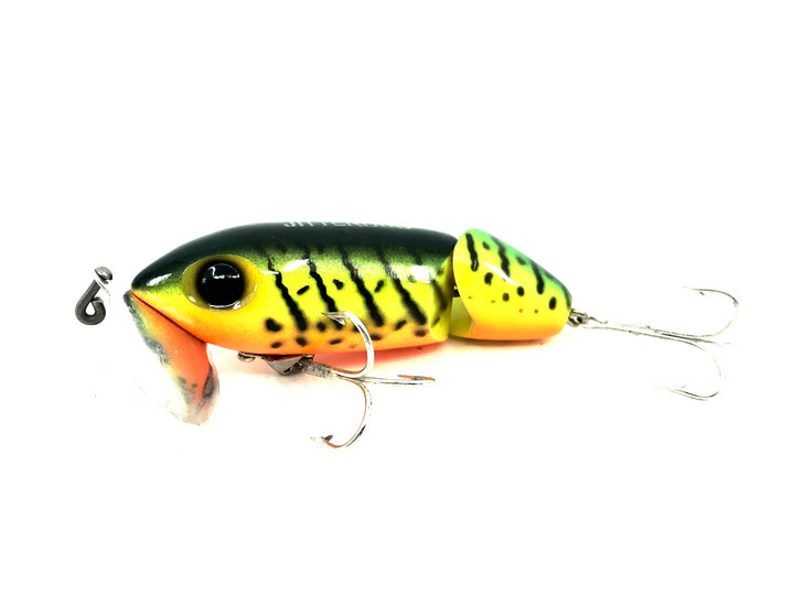 Arbogast Jointed Jitterbug, Firetiger Color