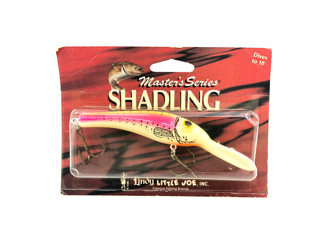 Lindy Little Joe Master's Series Baitfish Deep Shadling #7, Rainbow Trout Color on Card