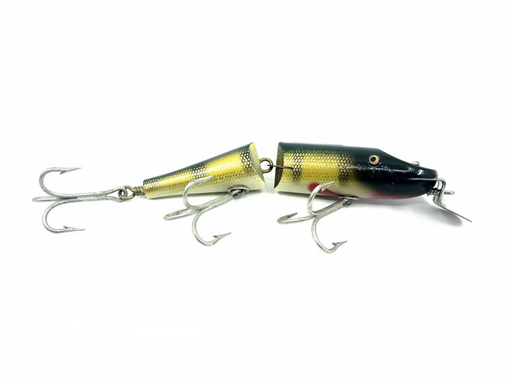 Creek Chub Jointed Snook Pikie 5500, Perch Scale Color 5501W