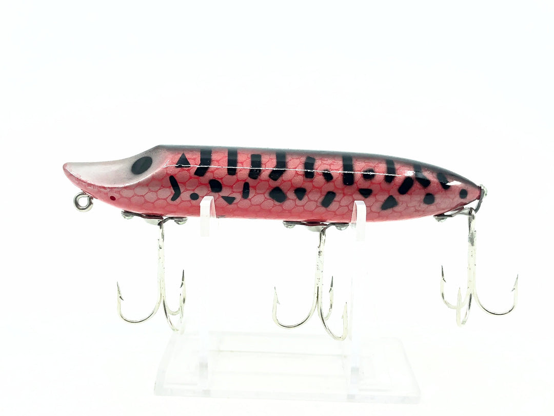 Heddon No-Lip Vamp Spook RRGY-Red/Gold/Black Coach Dog Color