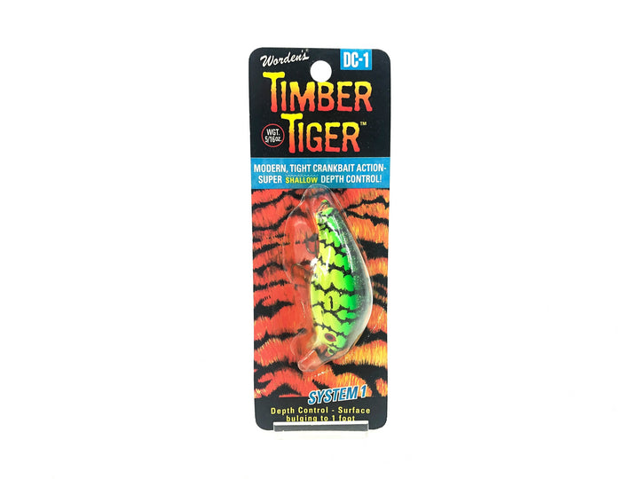 Timber Tiger Cub DC-1, #214 Worden's Firetiger Color on Card