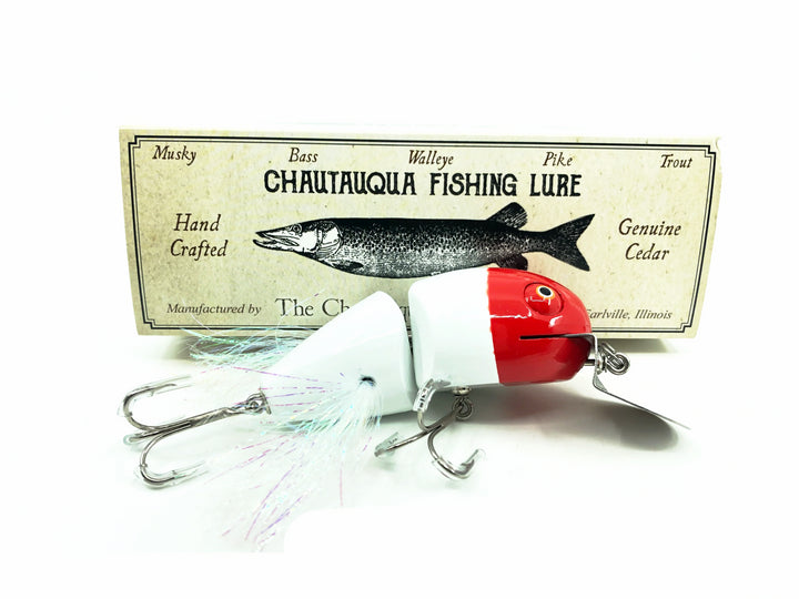 Chautauqua Jointed Dingbat, Classic Red & White Color