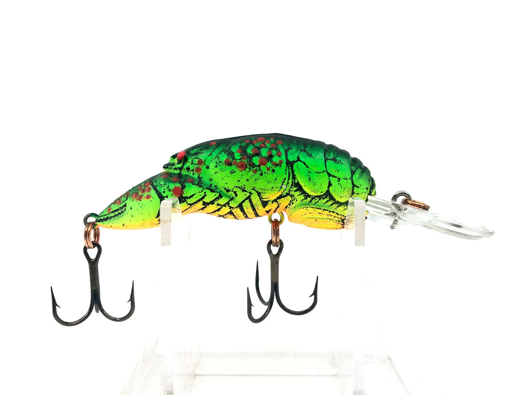 Rebel Big Craw, Chartreuse Crawfish Color