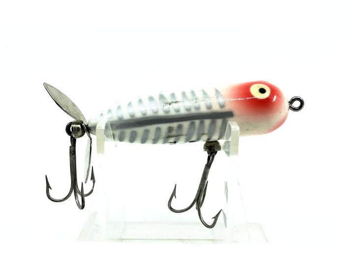 Heddon Baby Torpedo, XRW White Shore Minnow Color