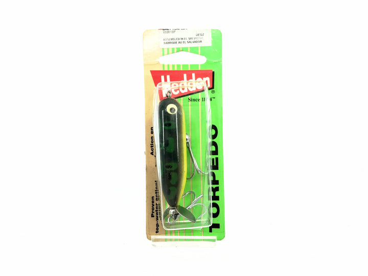 Heddon Baby Torpedo, BF Bullfrog Color New on Card