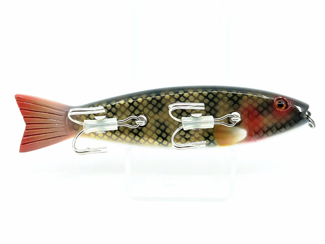 Chautauqua Deluxe Injured Minnow, Smallmouth Bass Color