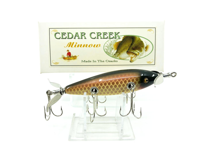 Cedar Creek Minnow - 5 Hook- 220 - Golden Shiner Color