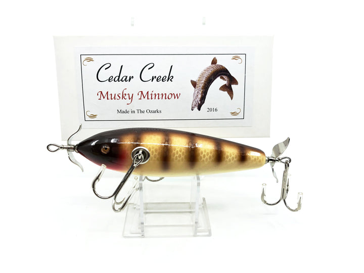 Cedar Creek Musky Minnow 716 Pike Scale Color 2016