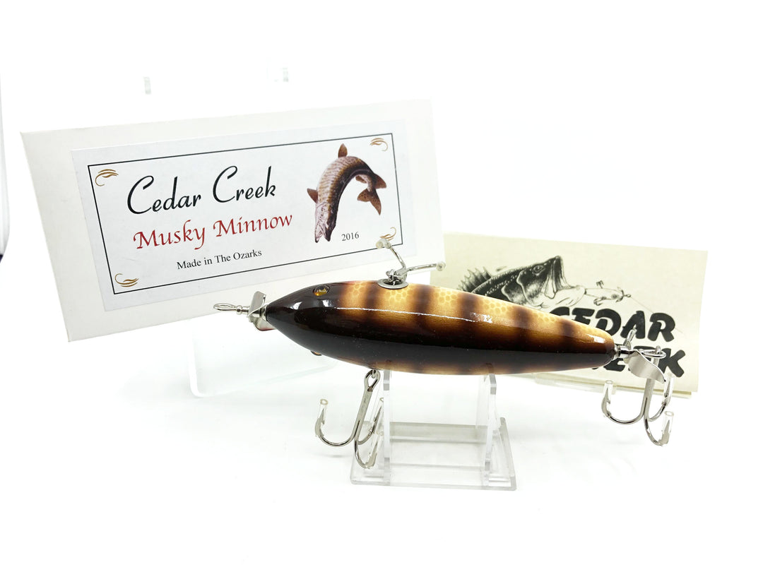 Cedar Creek Musky Minnow 716 Pike Scale Color 2016