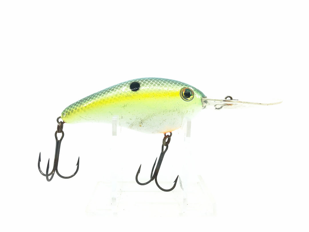 Strike King 6XD Hard Knock Crankbaits, #538 Chartreuse Sexy Shad Color